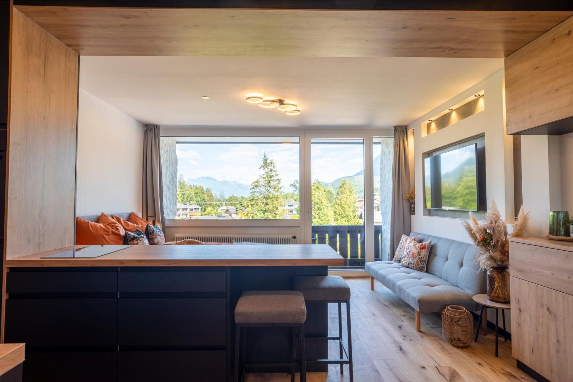 Suite Apartment Modern Getaway - Neu Renoviert - Strobl Am Wolfgangsee מראה חיצוני תמונה